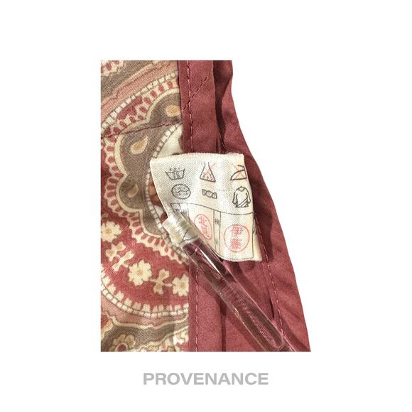 🔴 Celine Logo Padded Down Vest - Red Paisley - Picture 8 of 9